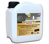 GUARD INDUSTRIE - Protectguard Em Premium Effet Mouillé Imperméabilisant Hydrofuge, Ravive Couleur Protection Contre L’Eau Et Les Taches Fabrication Française Bidon 2 L Traite 45M2