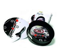 Guardini 4223055004 Easy Chic Coffret avec Assiette/Pelle à Tarte/Moule à manqué à charnière 26 cm