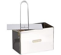 Guardini, Emporte-pièce rectangulaire avec piston 9x5 cm, Acier inoxydable, Argent