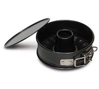 Guardini Gardenia, Moule démontable 2 fonds 12 cm, acier avec revêtement anti-adhérent, couleur Noir