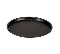 Guardini Gardenia, Plaque à pizza 28 cm, acier avec revêtement anti-adhérent, couleur noire, Noir