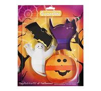 Guardini, Lot de 4 emporte-pièces Halloween, Fer blanc