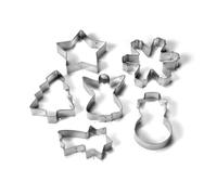 Guardini, Lot de 6 emporte-pièces de Noël, Fer blanc