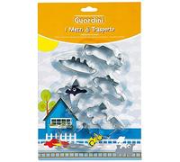 Guardini Lot de 6 emporte-pièces en Forme de Moyens de transports