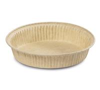 Guardini, Lot de 6 moules à gâteau Ø 9 cm, jetables, papier sulfurisé antiadhésif, 100% recyclable, Havane, fabriqué en Italie, ligne Easy Bake Bio