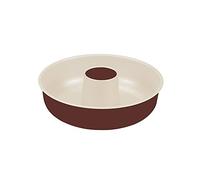 Guardini, Moule à beignets Ø 25 cm, Fond anti-goutte, Acier avec revêtement antiadhésif, Crème et Chocolat, Fabriqué en Italie, Gamme Le Chocoforme