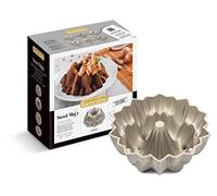Guardini, Moule à gâteau Cascade Ø 24 cm, aluminium moulé sous pression, Champagne et Bronze, ligne Sweet Magic
