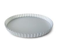 Guardini, Moule à tarte avec fond amovible Ø 25 cm, Revêtement sans PFAS, Adapté à un usage intensif, Aluminium recyclé anodisé, Argent, Fabriqué en Italie, Ligne Professional