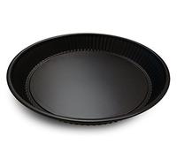 Guardini, Moule à tarte avec fond amovible Ø 28 cm, Acier avec revêtement antiadhésif, Noir, Fabriqué en Italie, Ligne Gardenia