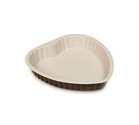 Guardini, Moule coeur 25x25 cm, Fond anti-goutte, Acier avec revêtement antiadhésif, Crème et Chocolat, Fabriqué en Italie, Ligne Bon Ton