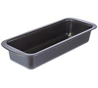 Guardini, Moule Plumcake 30x11 cm, Acier avec revêtement antiadhésif, Noir, Fabriqué en Italie, Ligne Gardenia