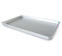 Guardini, Plaque à pâtisserie rectangulaire 41x28 cm, Revêtement sans PFAS, Adapté à un usage intensif, Aluminium recy nodisé, Argent, Fabriqué en Italie, Ligne Professional