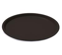 Guardini, Plat à pizza Ø 32 cm, Acier avec revêtement antiadhésif, Noir, Fabriqué en Italie, Ligne Gardenia
