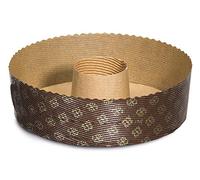 Guardini, Set de 3 moules à beignets Ø 20 cm, Jetable, Papier sulfurisé, Couleurs assorties, Fabriqué en Italie, Ligne Easy Bake