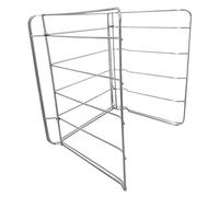 Guardini, Support à pizza, Convient aux plaques à pizza Ø 28 cm ou Ø 32 cm, Acier chromé, Fabriqué en Italie, Ligne Pizza & Mania, Argent
