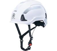 GUARDLEAD Casque de Chantier en 397& en 50365, Non Ventilé, Visière Courte | Doublure EPS anti-choc, Système d'accessoires modulaire, Isolation électrique, Hautement réfléchissant, Conception légère