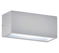 Guava Applique Led Double Emission 12W 120°-120° Gris Ip65 4000K - Éclairage Mural Extérieur Groupe Rossini