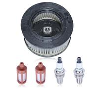 Gubeter Filtre à Air pour Stihl MS251 MS231 MS241 MS251 C, Bougie d'allumage et Filtre à Carburant, Tronçonneuse Pieces Detachees, remplacement 1141 120 1600