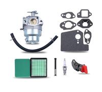 Gubeter GCV160 Kit de Carburateur pour Honda GCV160 GCV160A GCV160LA GCV160LE GCV160A0 GCV160LA0 HRR216 Tondeuses à gazon, avec Filtre à air et Bougie d'allumage, 16100-Z0L-023 16100-ZM0-803