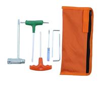 Gubeter Jeu d'outils de clé 7 pièces, Pour Husqvarna Pour Stihl 017 018 019 020 021 023 024 025 026 028 034, 1129 890 3401 0812 370 1000
