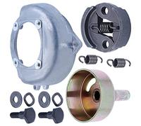 Gubeter Kit de Couvercle de Ventilateur de rondelle de Boulon de Tambour d'embrayage 9T, pour pièce de Moteur de Tondeuse à Gazon Honda Gx25, 19611 Z0H 000, 22000 Zm3 003