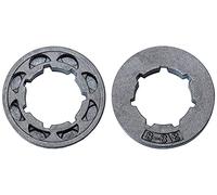 Gubeter Kit de pignon de Jante 3/8" 8T, pour Husqvarna 61, 162, 181, 266, 268, 272, 281, 288, 298, 362, 365, 371, 372, 385, pour Stihl 030, 031, 032, 038, 044, 046, 064, 066, 0000 642 1216