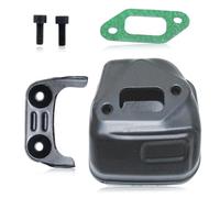 Gubeter Kit de silencieux d'échappement pour Husqvarna 359 357 357XP, avec support de silencieux, Joint et Vis de silencieux, remplacement 504 70 69 01