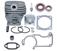 Gubeter Kit Piston de Cylindre, pour Stihl 024, 024 AV Ms240 Series, avec Bougie d'Allumage et Joints d'huile, Jeu de Joints, Tronçonneuse Kit de Pièces, Remplacement 1121 020 1200