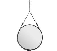 Gubi Adnet miroir Circulaire - noir - Ø 70 cm