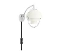 GUBI Applique murale Multi-Lite Blanc-chrome