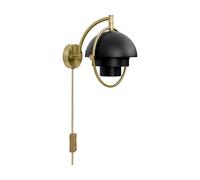 GUBI Applique murale Multi-Lite Noir-laiton