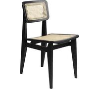 GUBI C-Chair Chaise de Table à Manger Osier Français/Chêne Noir