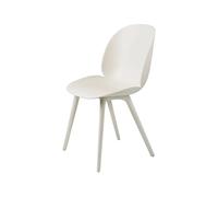 GUBI Chaise Beetle Dining Outdoor alabaster white
