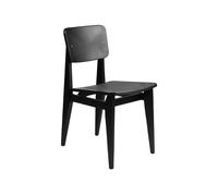 GUBI Chaise C-Chair black stained oak