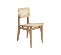 GUBI Chaise C-Chair oak oiled. rotin