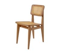 GUBI Chaise C-chair Outdoor All french cane teck naturel