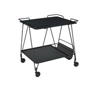 GUBI Chariot de service Matégot Trolley black