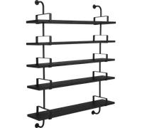 GUBI Démon Étagère L155 cm 5 Étagères Frêne Noir