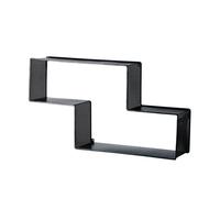 Gubi Étagère Dédal – métal mural 90 x 49,5 x 19 cm – soft black
