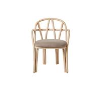 Gubi - Fauteuil Bois naturel
