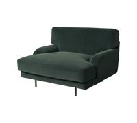GUBI Fauteuil lounge Flaneur Asator 0984-applique noir mat