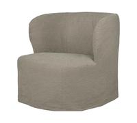 GUBI Fauteuil lounge Stay Slipcover Linen 0024. taille L