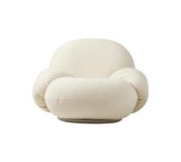 Gubi - Fauteuil rembourré Blanc