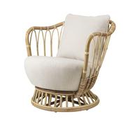 Gubi - Fauteuil rembourré Blanc