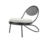 Gubi - Fauteuil rembourré Noir
