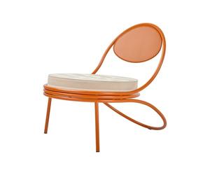 Gubi - Fauteuil rembourré Orange