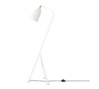 GUBI Grossman Collection Gräshoppa Lampadaire Albâtre Brillant Blanc