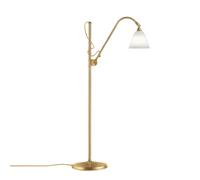GUBI Lampadaire Bestlite BL3S porcelaine-laiton