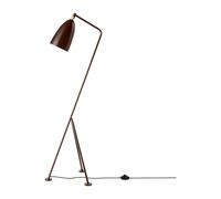 GUBI Lampadaire Gräshoppa brillant Brun noyer