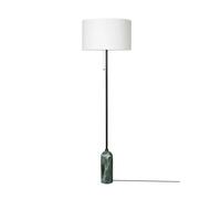 GUBI Lampadaire Gravity Emerald marble-white